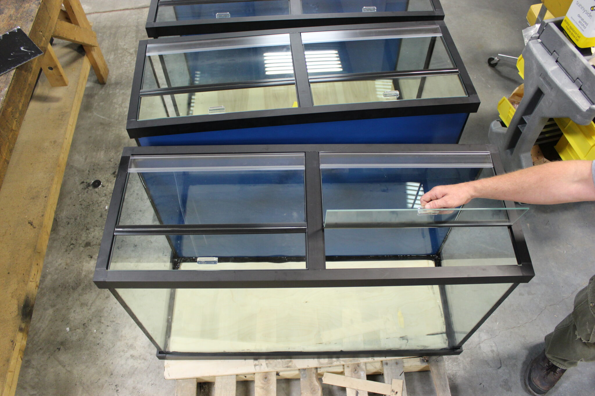 Glass Aquarium Lid Custom Aquariums