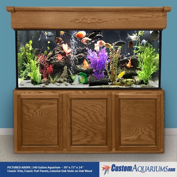 240 Gallon Aquarium - Custom Glass Fish Tank - Custom Aquariums 240 Gallon Aquarium - Custom Glass Fish Tank - Custom Aquariums