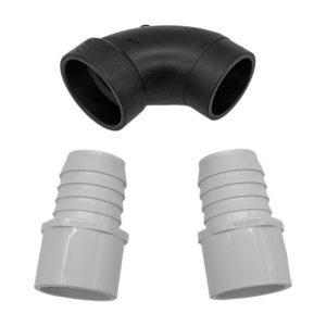 2 Barbed x Slip Coupler and 1 Elbow Kit