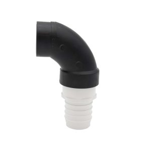 1-1/2" Slip x Socket Elbow Black